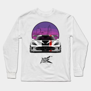 srt viper acr white Long Sleeve T-Shirt